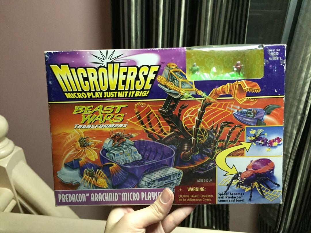 Transformers Beast Wars Microverse Playset Arachnid MISB, Hobbies