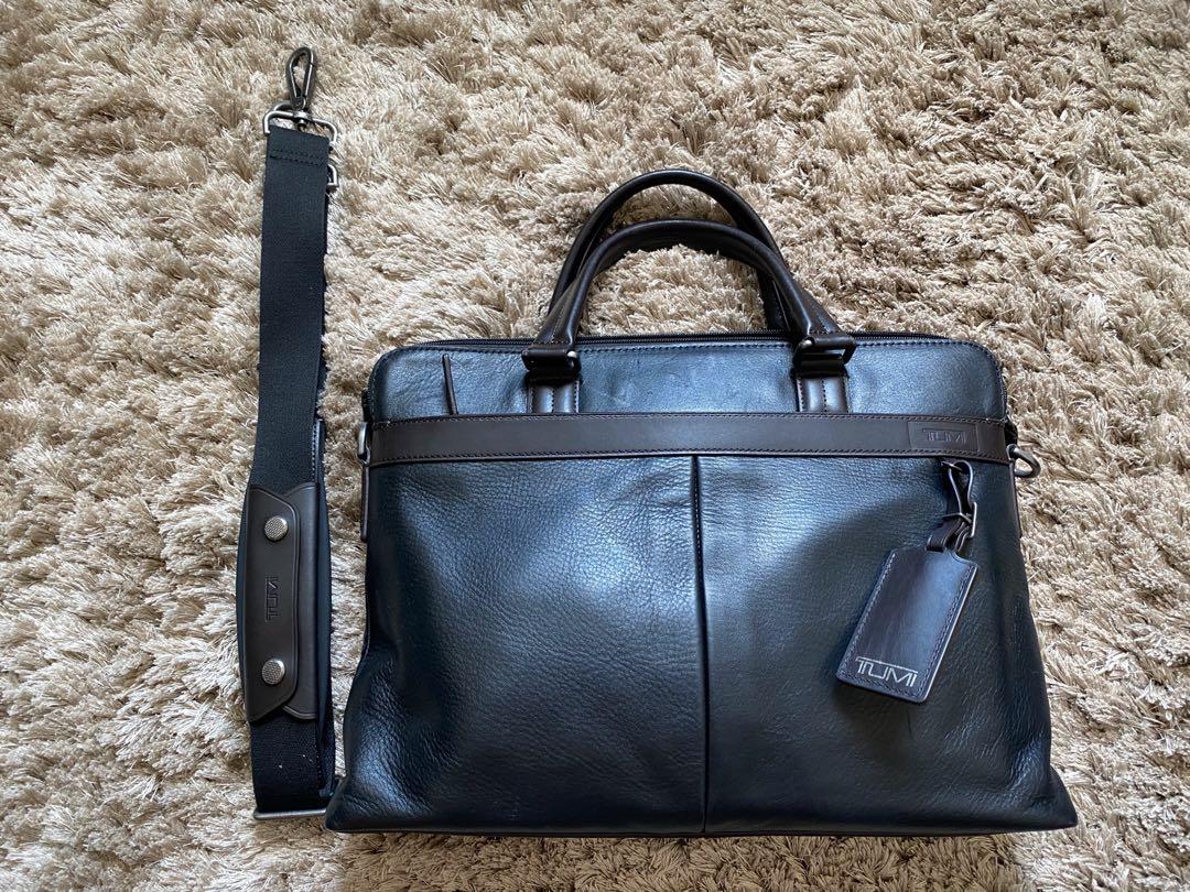 Used best sale tumi briefcase
