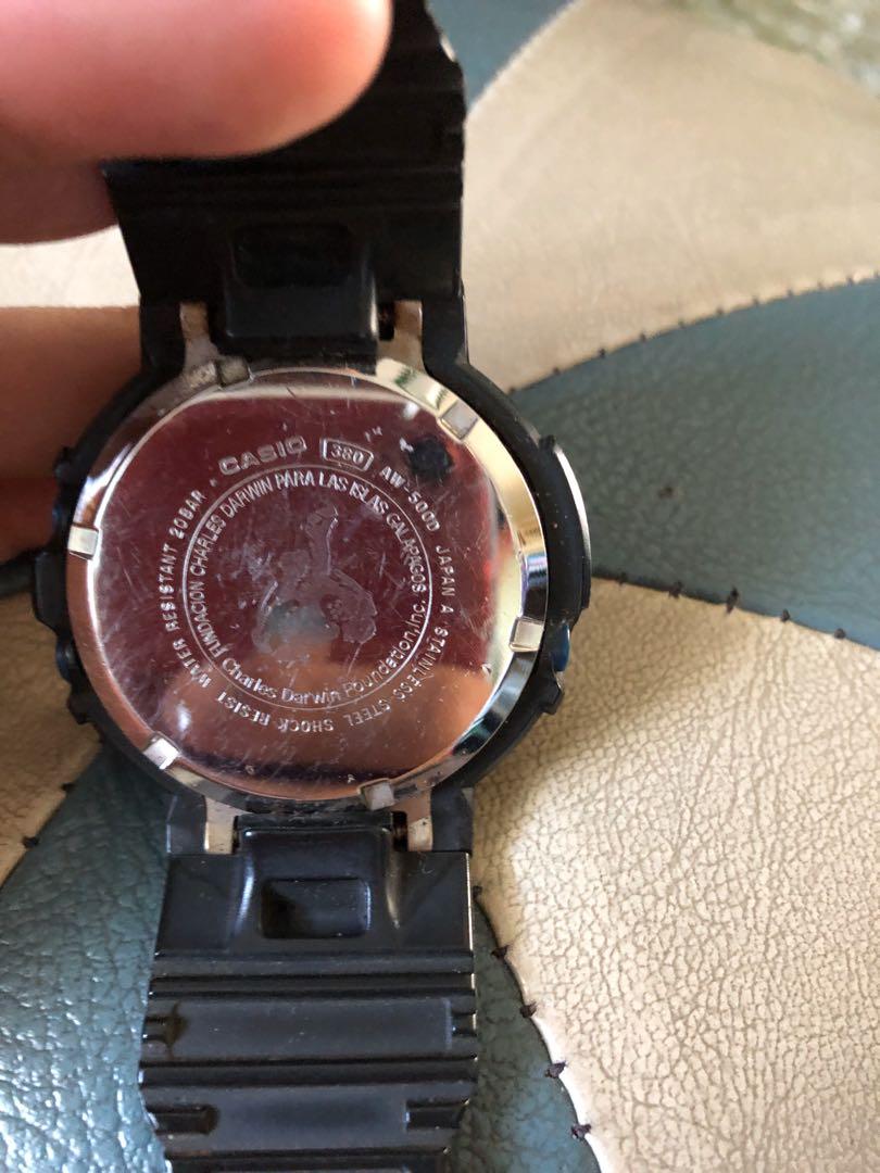 Ultra rare G Shock AW 500D Charles Darwin Foundation Galapagos