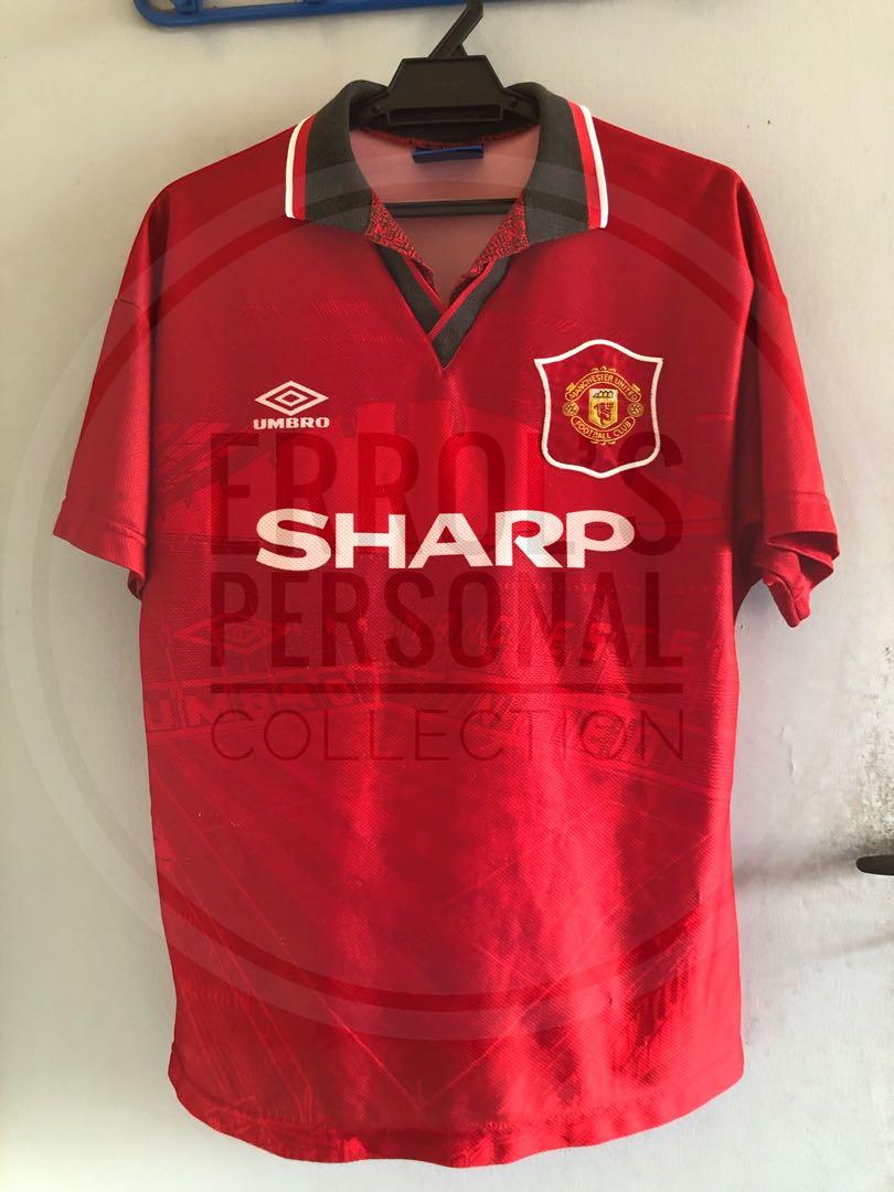 UMBRO Original Manchester United Home 94 96 Men s Fashion