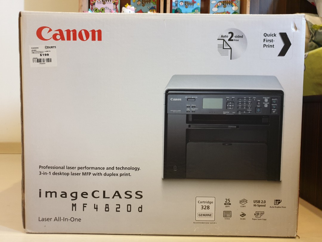 Canon MF4820d imageClass Laser Printer 