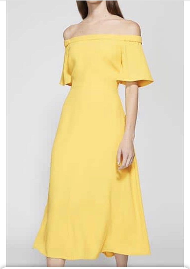 Witchery shop yellow dress