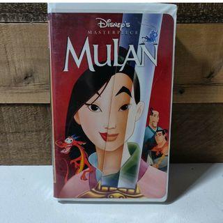 Mulan (VHS, 1999) Walt Disney Masterpiece Collection Clam Shell