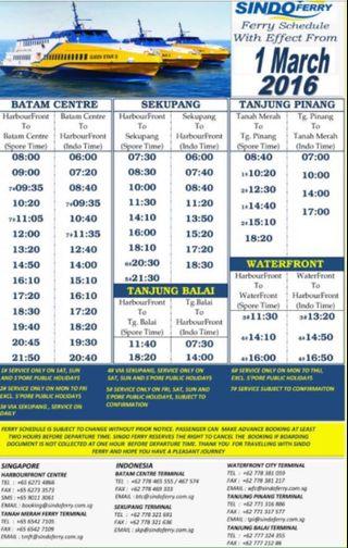 Sindo Ferry ticket