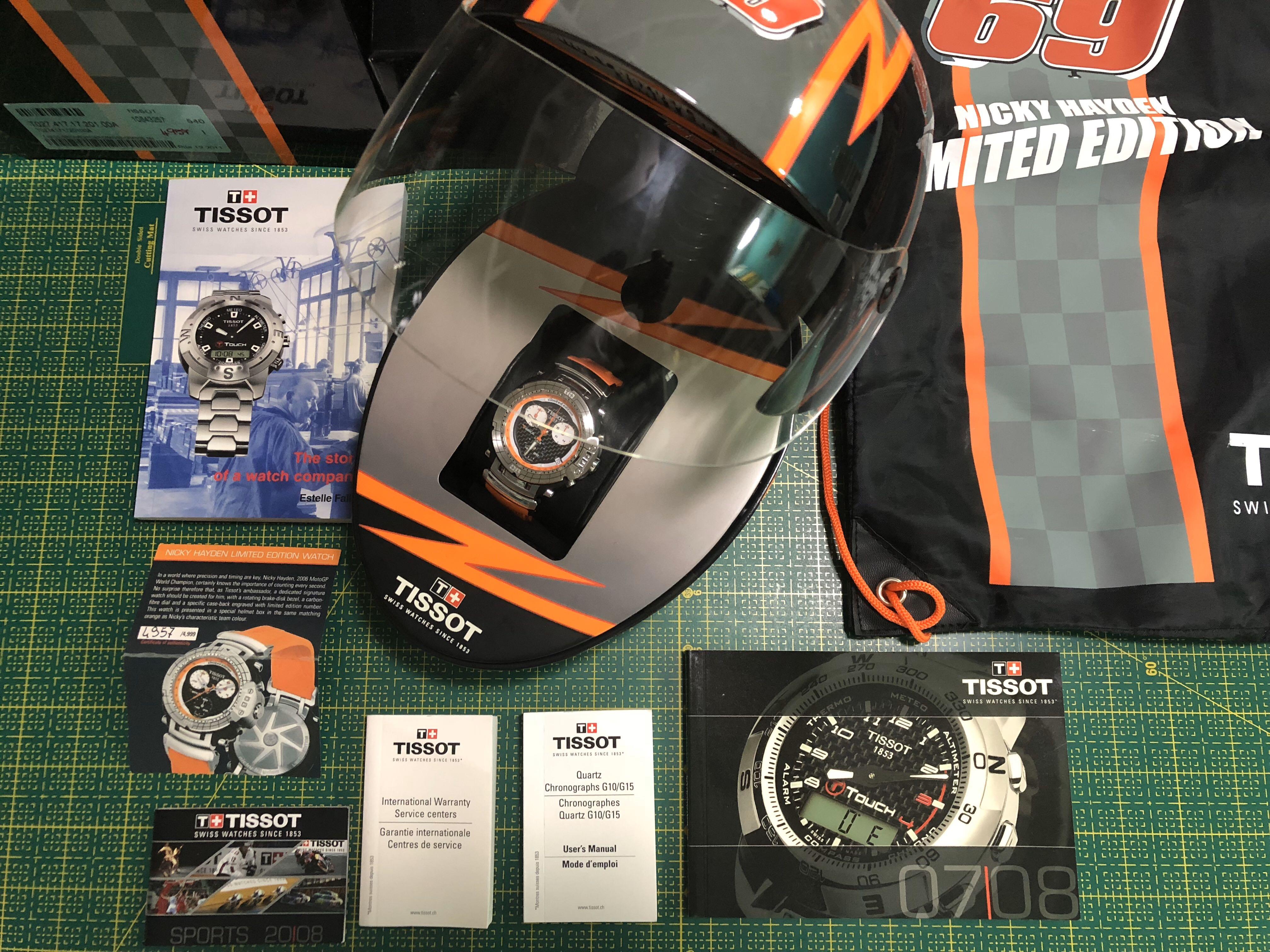 Nicky hayden tissot top watch 2007