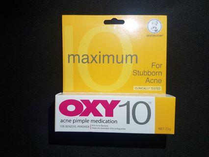 Oxy10 Acne Pimple Medication