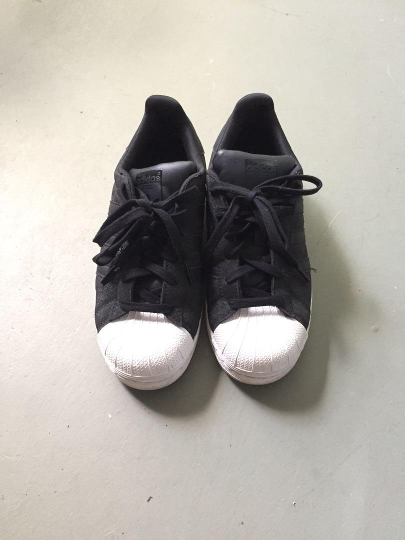 Adidas superstar outlet black sparkle