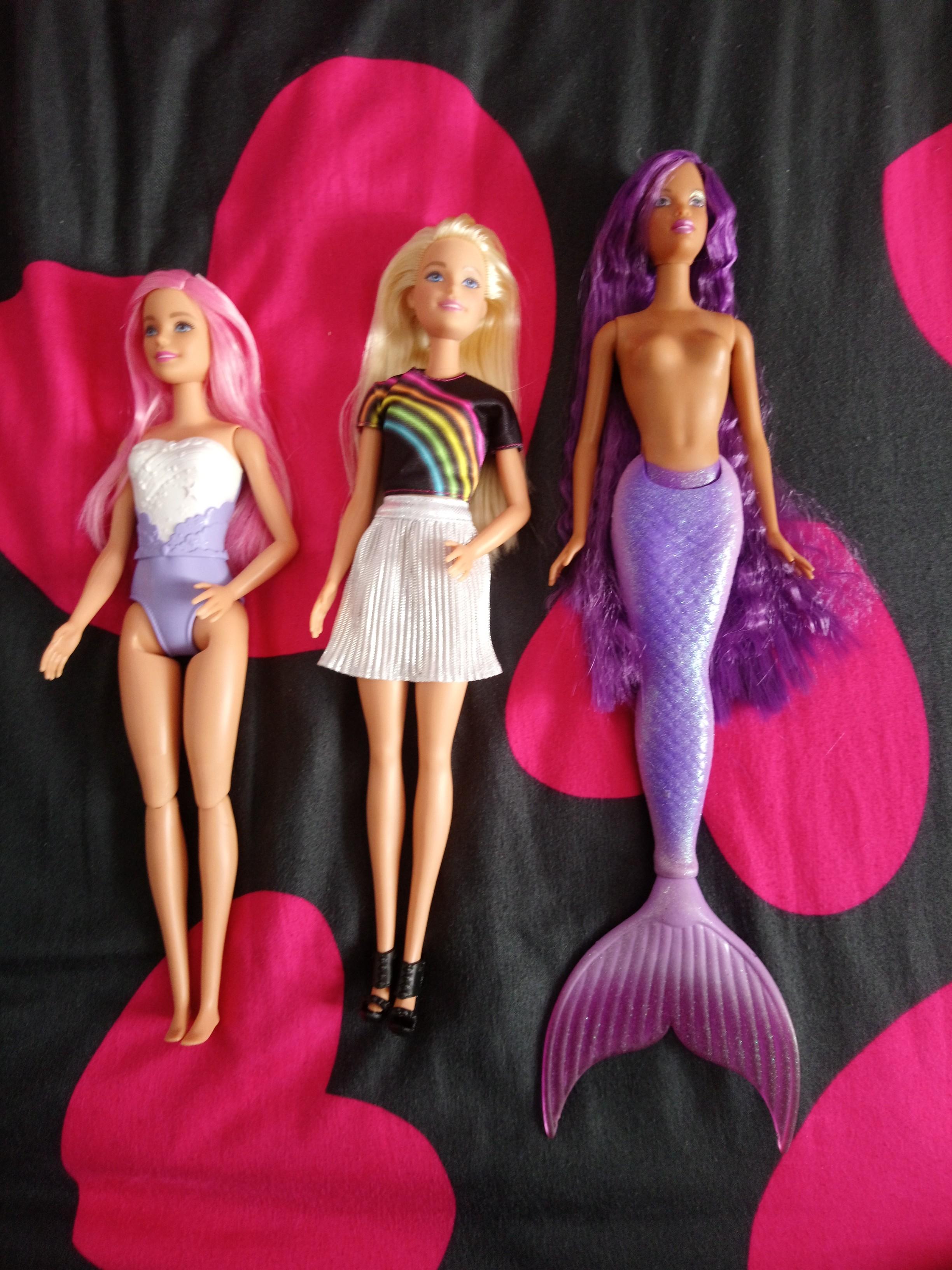 Articulated Barbie And Mermaid Doll Toys Games Others On Carousell