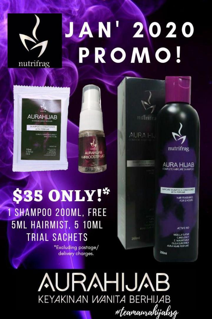 Aurahijab 200ml Health Amp Beauty Hair Care On Carousell