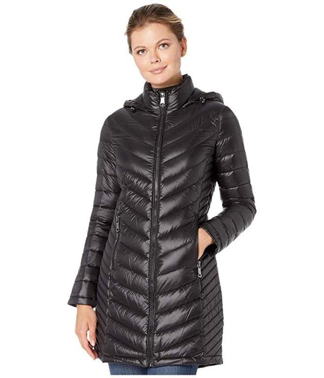 Calvin klein packable down coat hotsell
