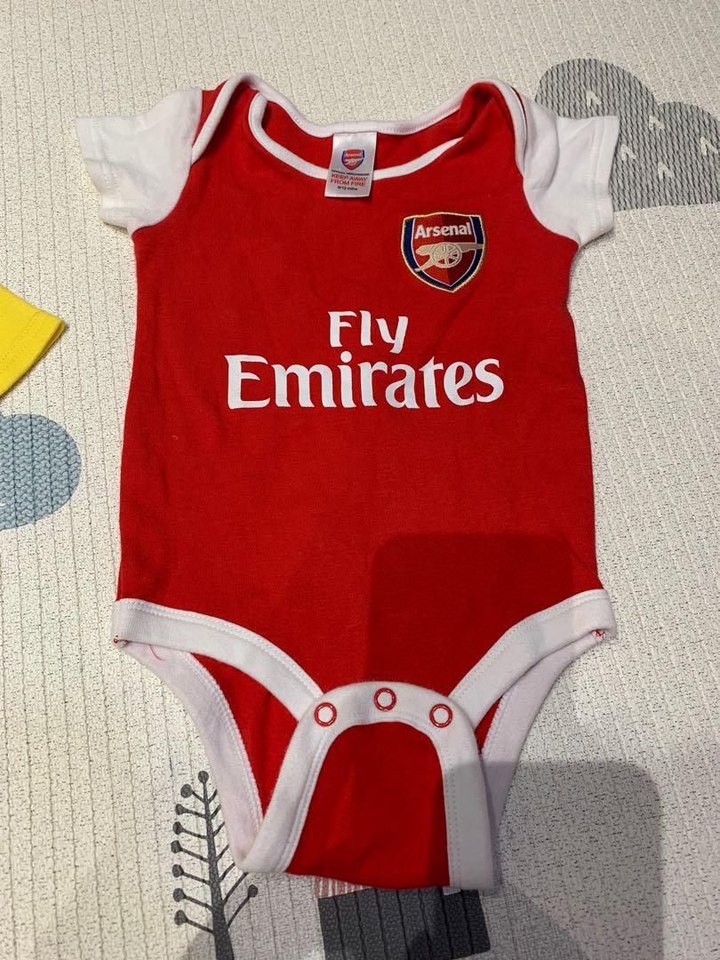 arsenal rompers babies