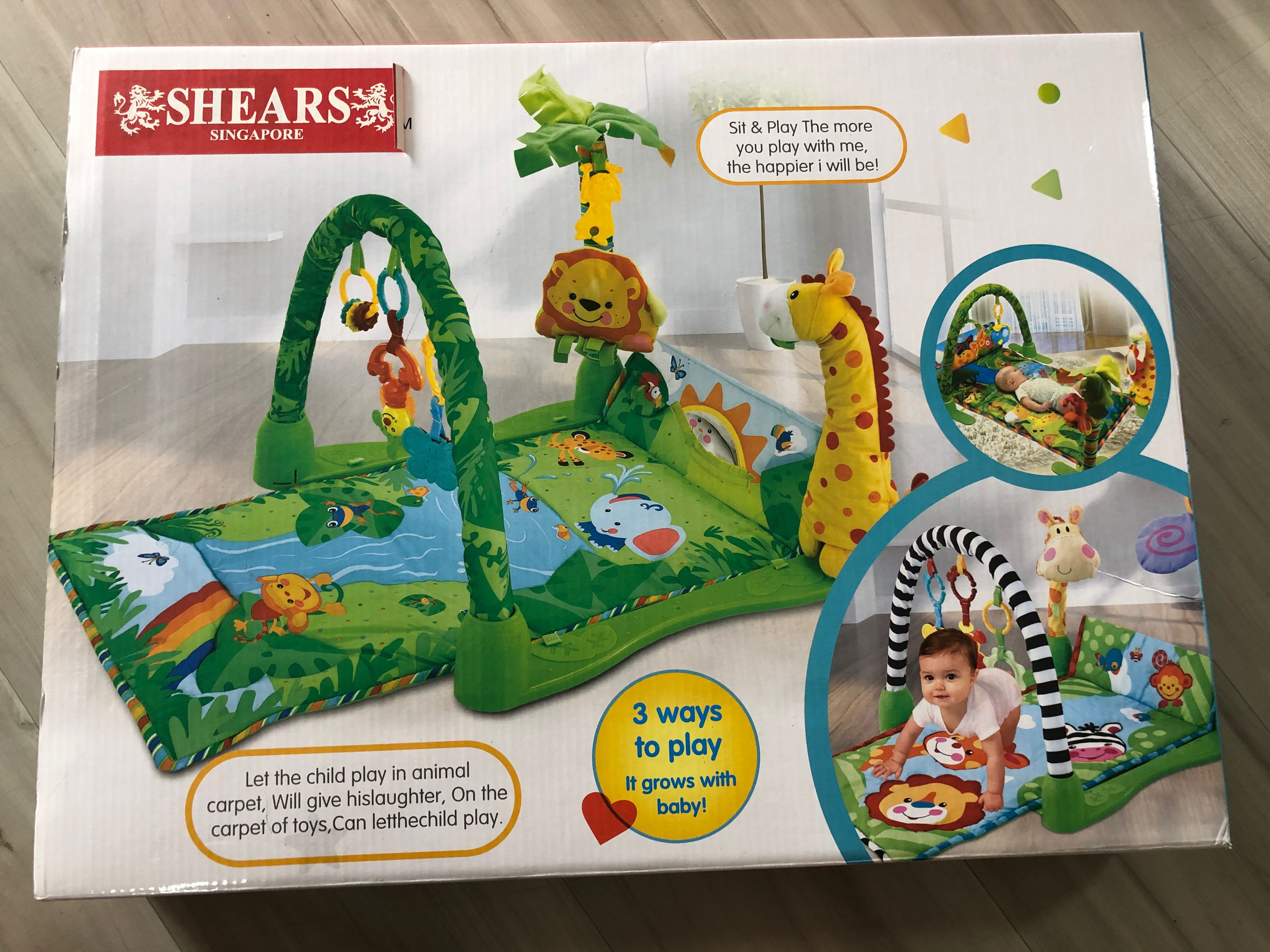Jungle theme baby play mat online
