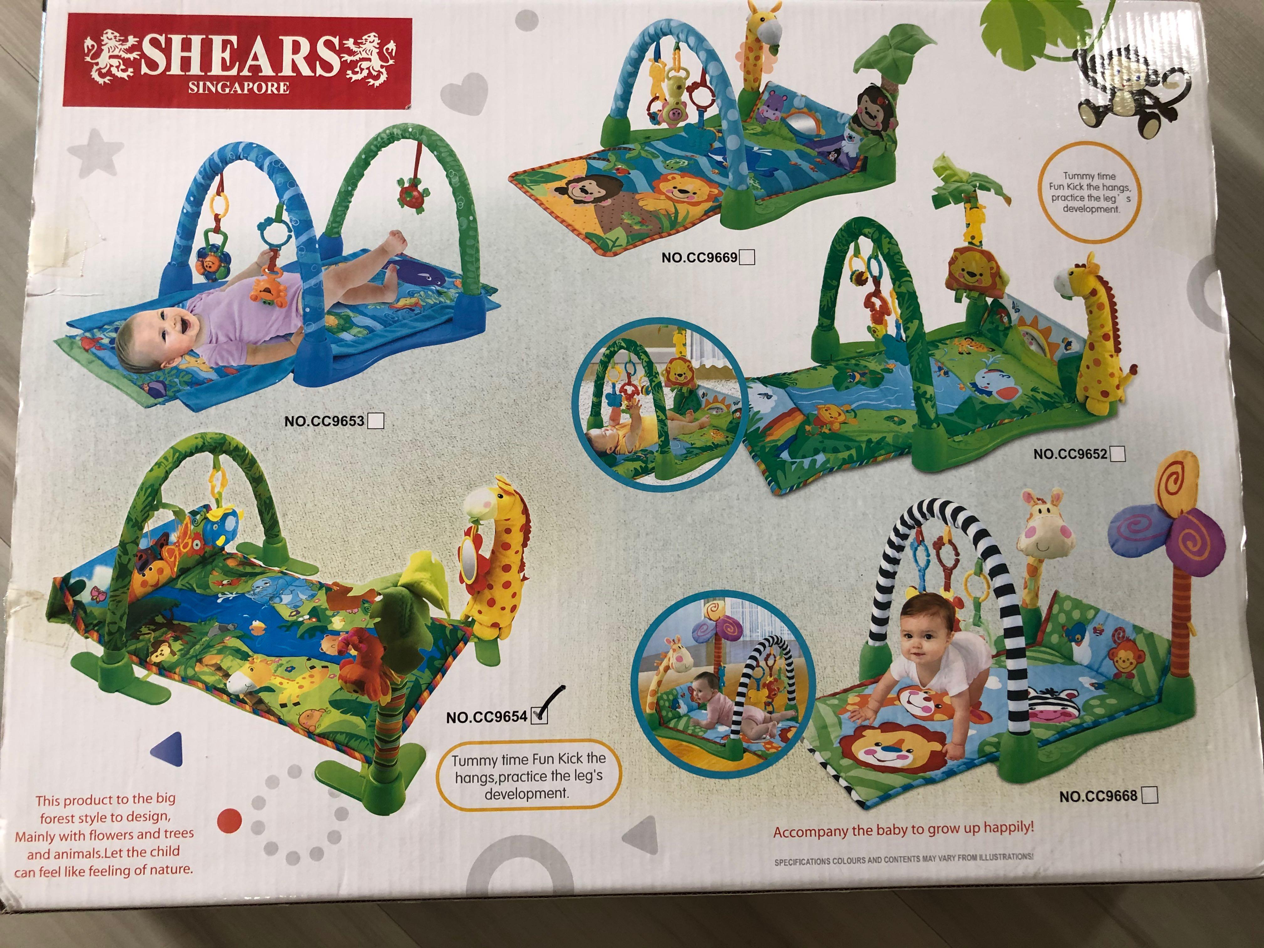 Baby playmat Jungle theme, Babies & Kids, Infant Playtime on Carousell