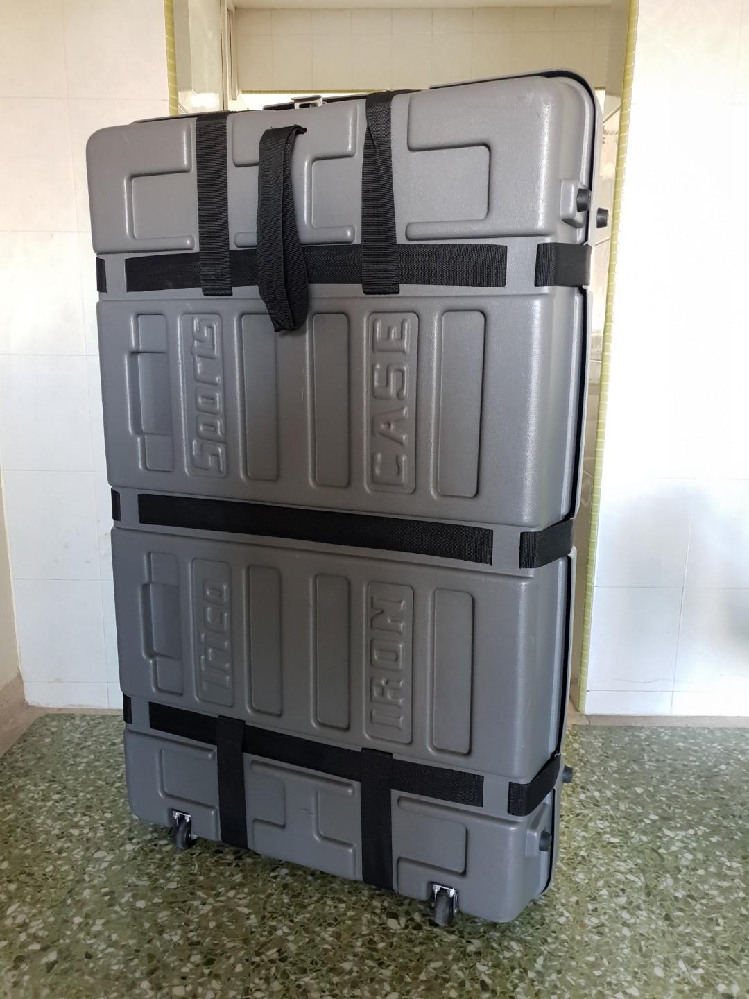 Iron case top bike box