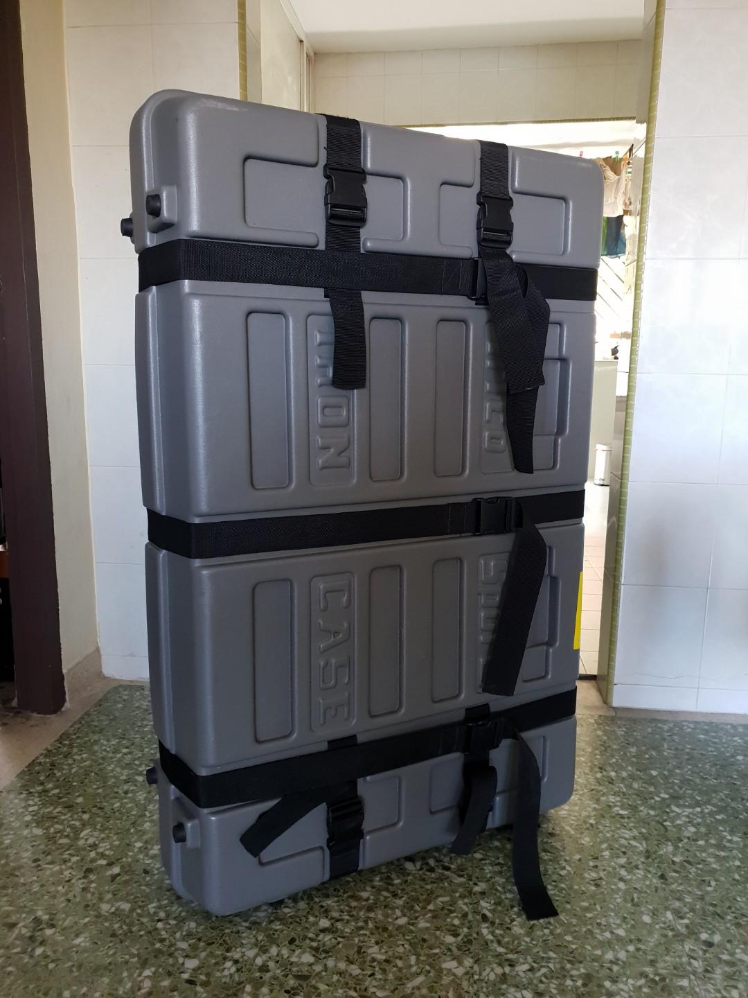 Iron case discount bike box
