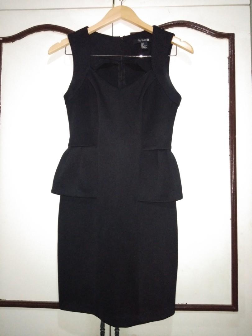 Black Forever 21 Dress (Category: Dresses) located in Las Pinas. Submitted by kdth_ (Listing ID 270561330, Image 2). Description: Thick, quality material Forever 21 Pre loved See photos for details Shipping: Php 60 within Metro Manila.