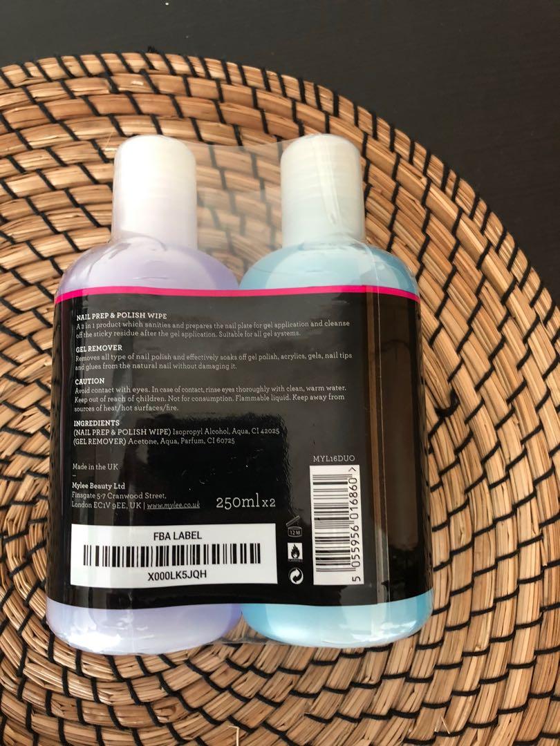 🎉BNIB🎉 Nail Prep & Wipe Polish Remover & Nail Wipes UV LED Kit Package  for a Professional Gel Polish Soak Off Manicure and Pedicure., Beauty &  Personal Care, Hands & Nails on