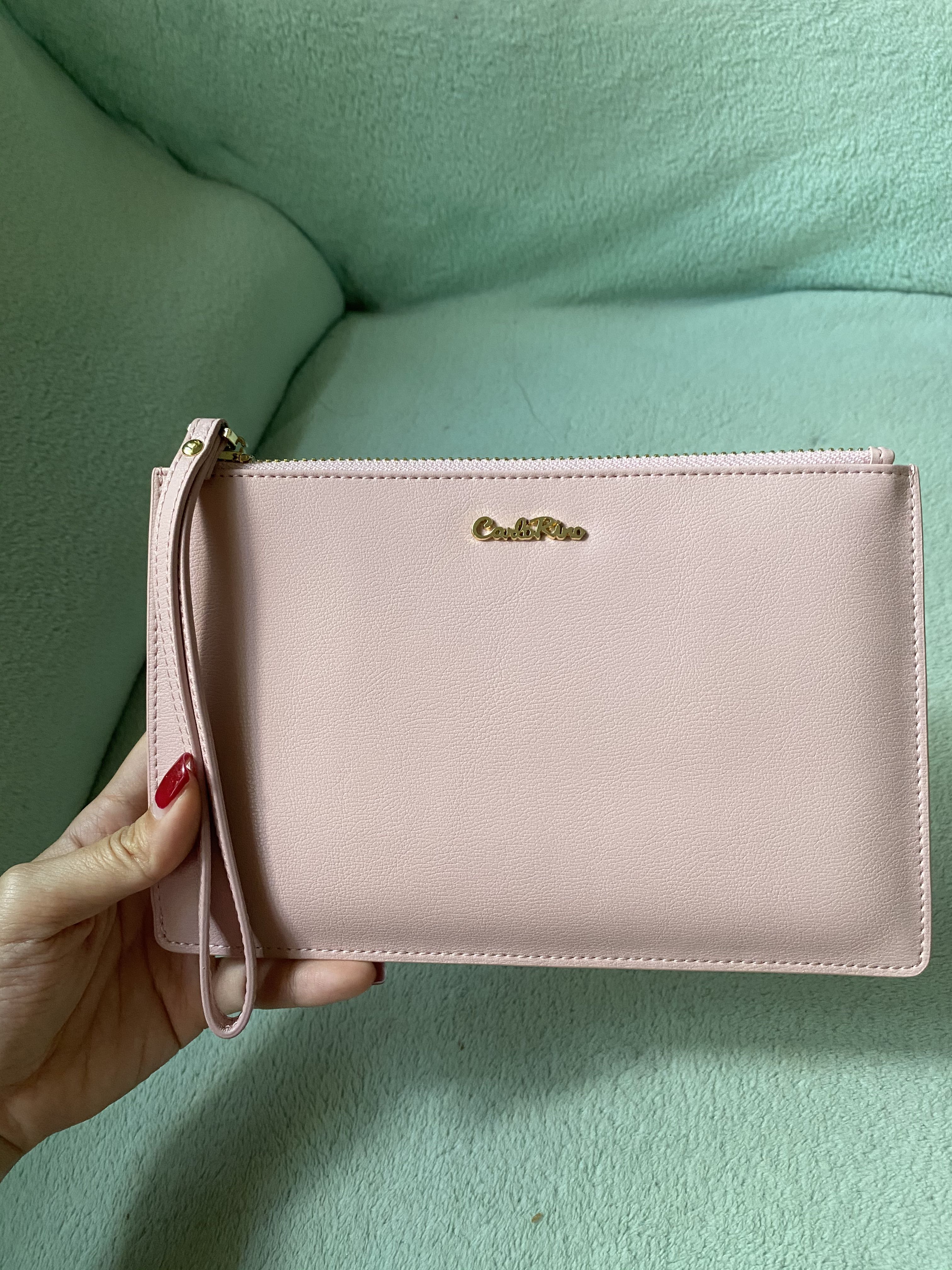 Carlo Rino wristlet clutch Women s Fashion Bags Wallets