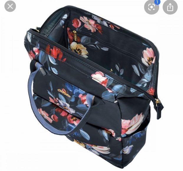 paintbox flowers frame backpack