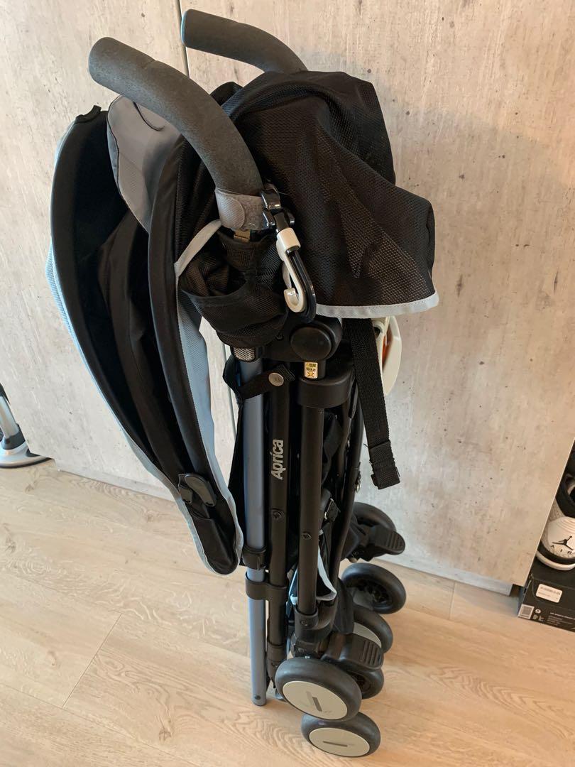 Clean used Light weight Aprica Umbrella stroller, Babies & Kids, Going