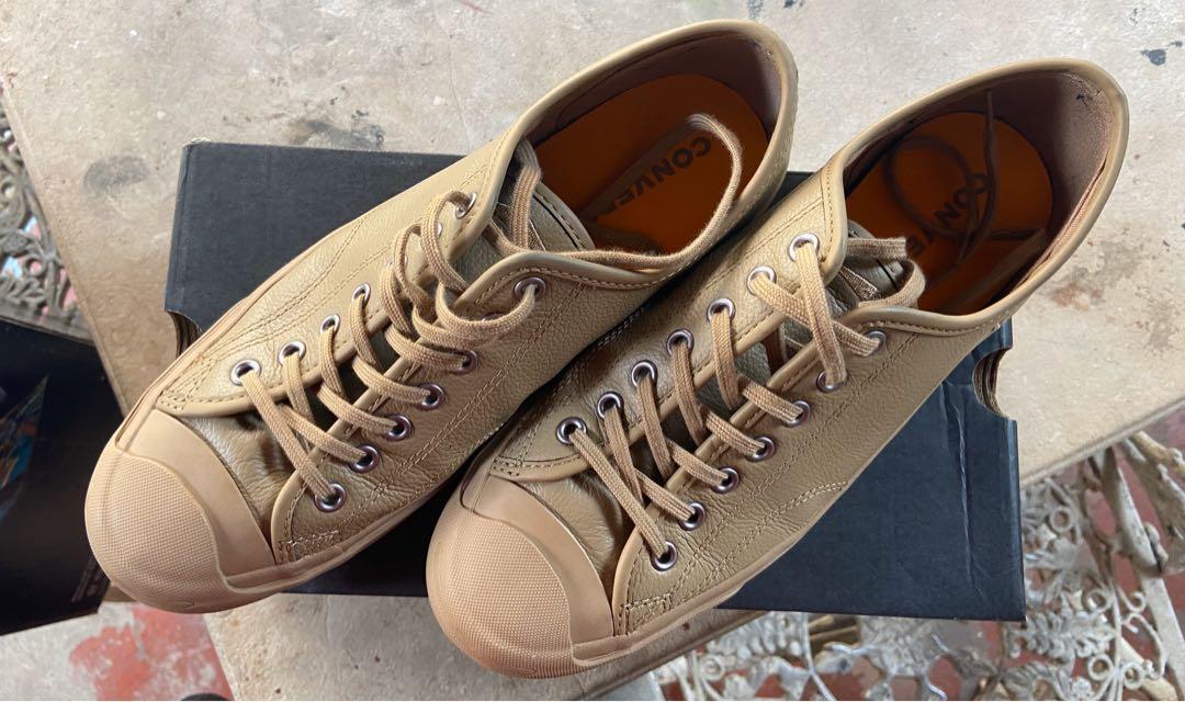 Converse Jack Purcell Desert Storm Ox Leather Men s Fashion Footwear Sneakers on Carousell