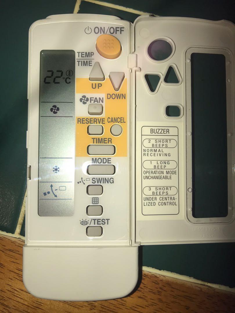 Daikin Aircon Remote BRC4C161 (GENUINE ORIGINAL DAIKIN), TV & Home