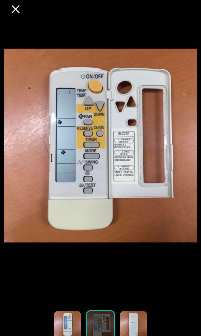 Daikin Aircon Remote BRC4C161 (GENUINE ORIGINAL DAIKIN), TV & Home