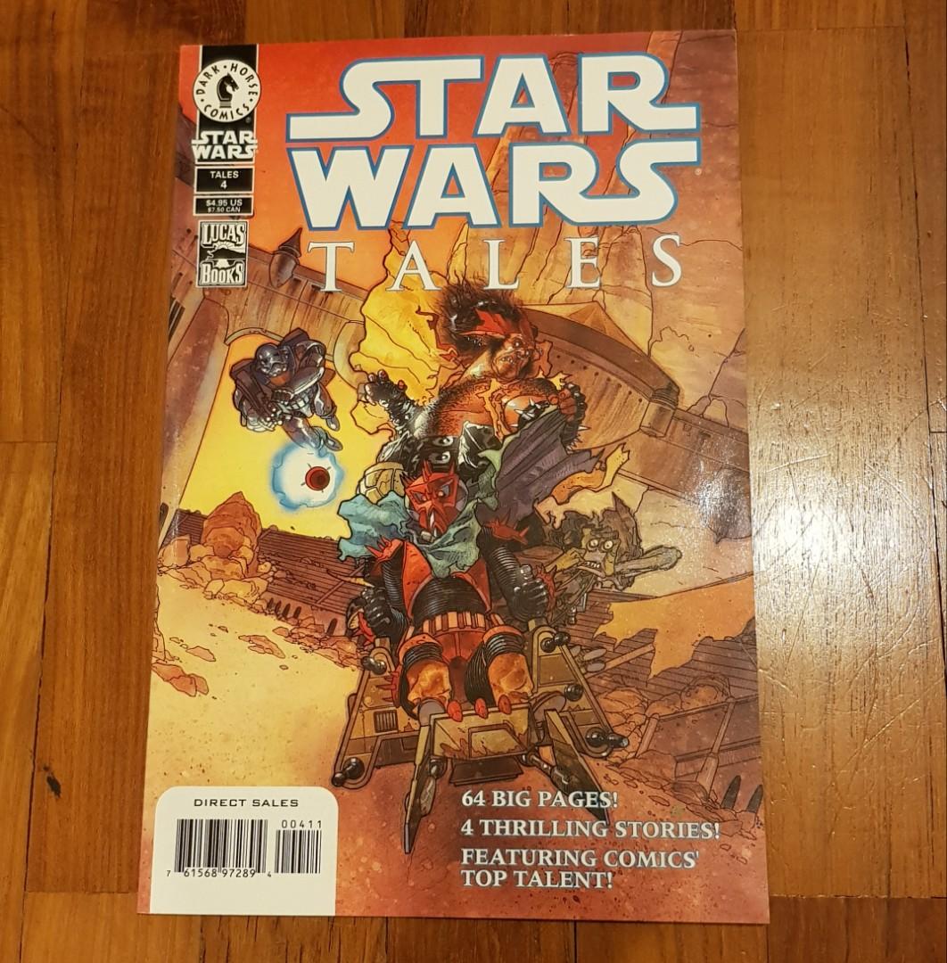 Dark Horse Star Wars Tales 4 Books Stationery Comics Manga On Carousell