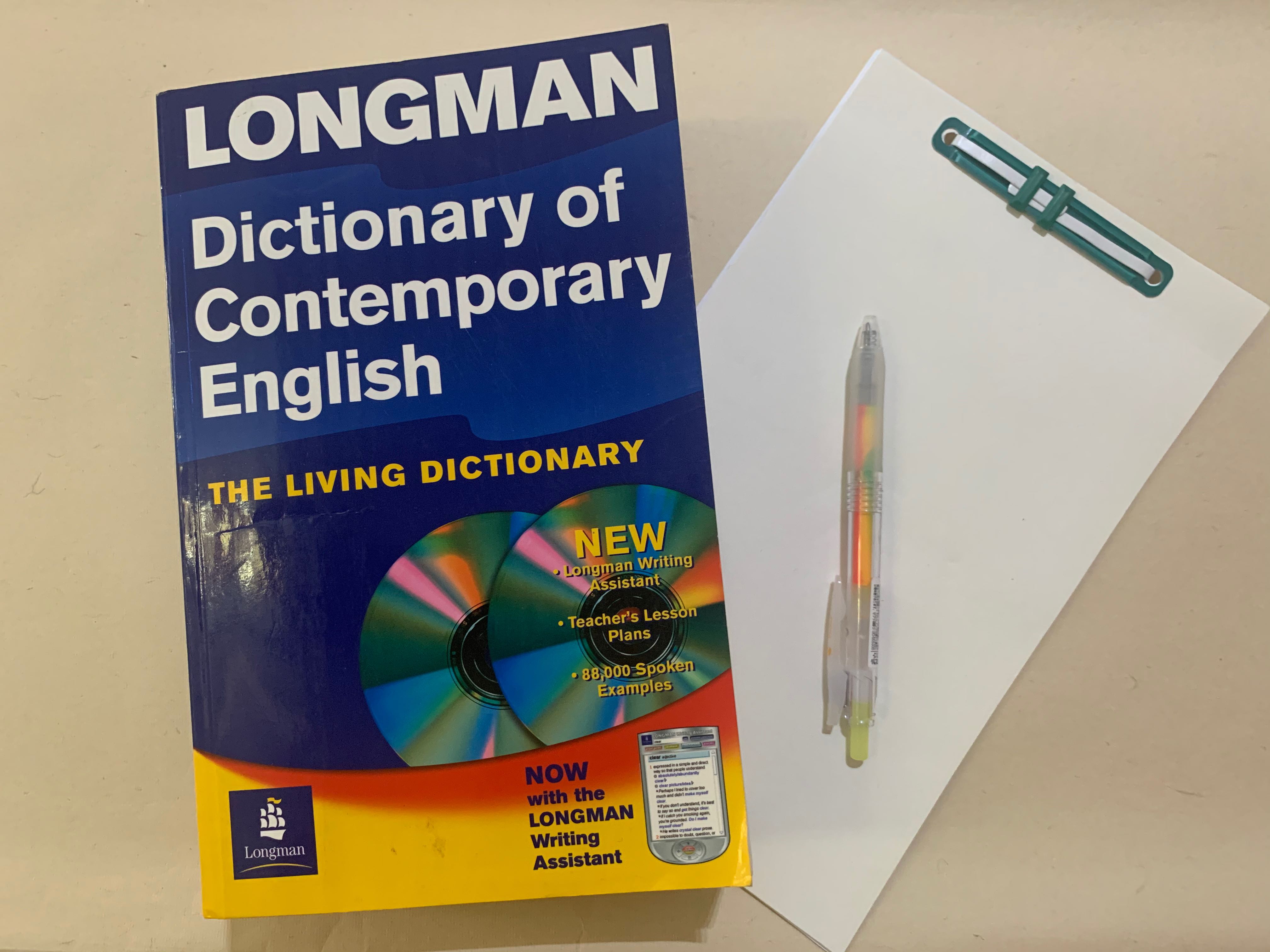 Dictionary Of Contemporary English Books Stationery Books On Carousell