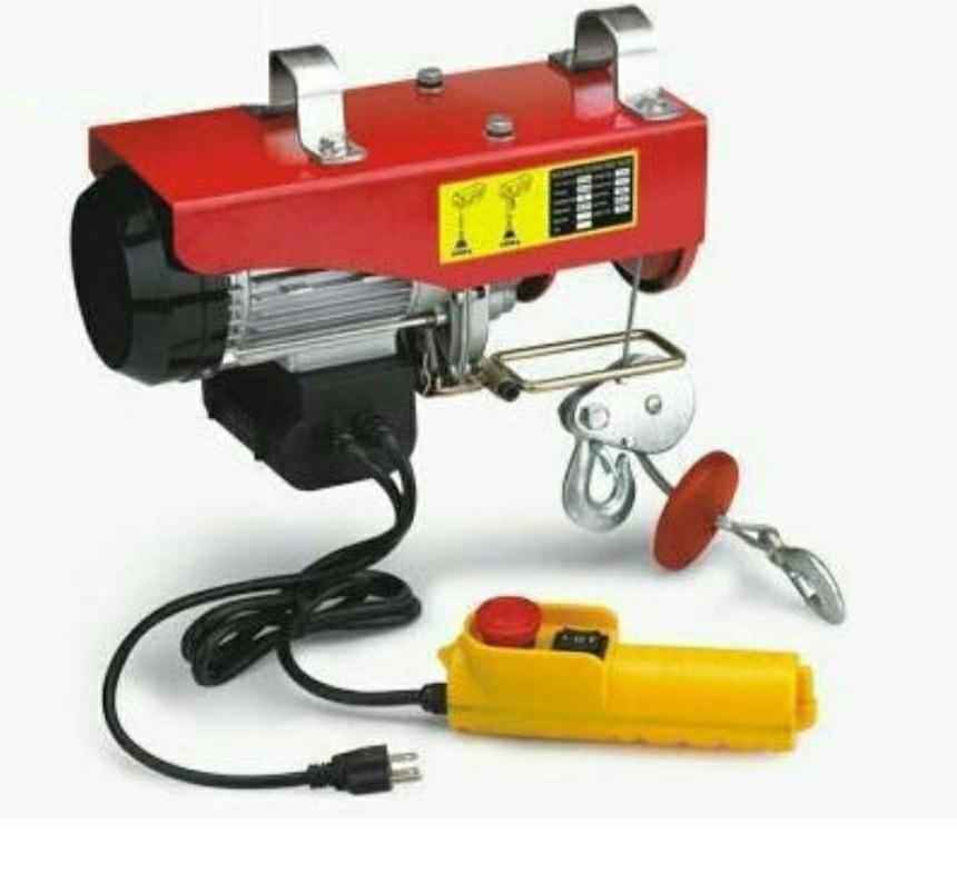 Electric Cable Hoist and with Motorized Trolley and Electric Chain