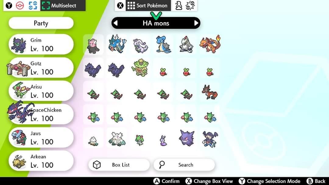 Extra Shiny Pokemon And Gmax Shiny Pokemon For Sale Video Gaming Video Games On Carousell