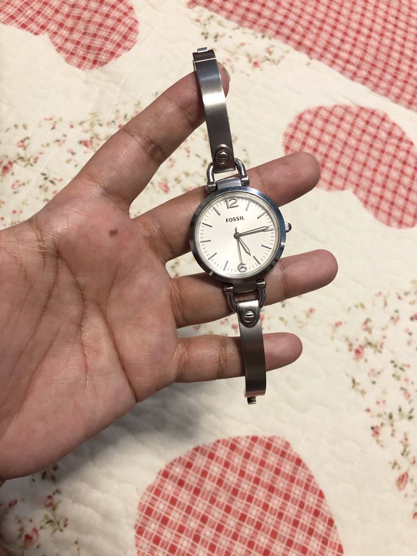 Fossil hot sale bangle watch