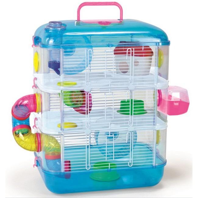 3 level top hamster cage