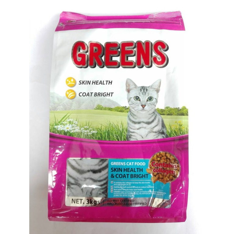 Greens cat food outlet