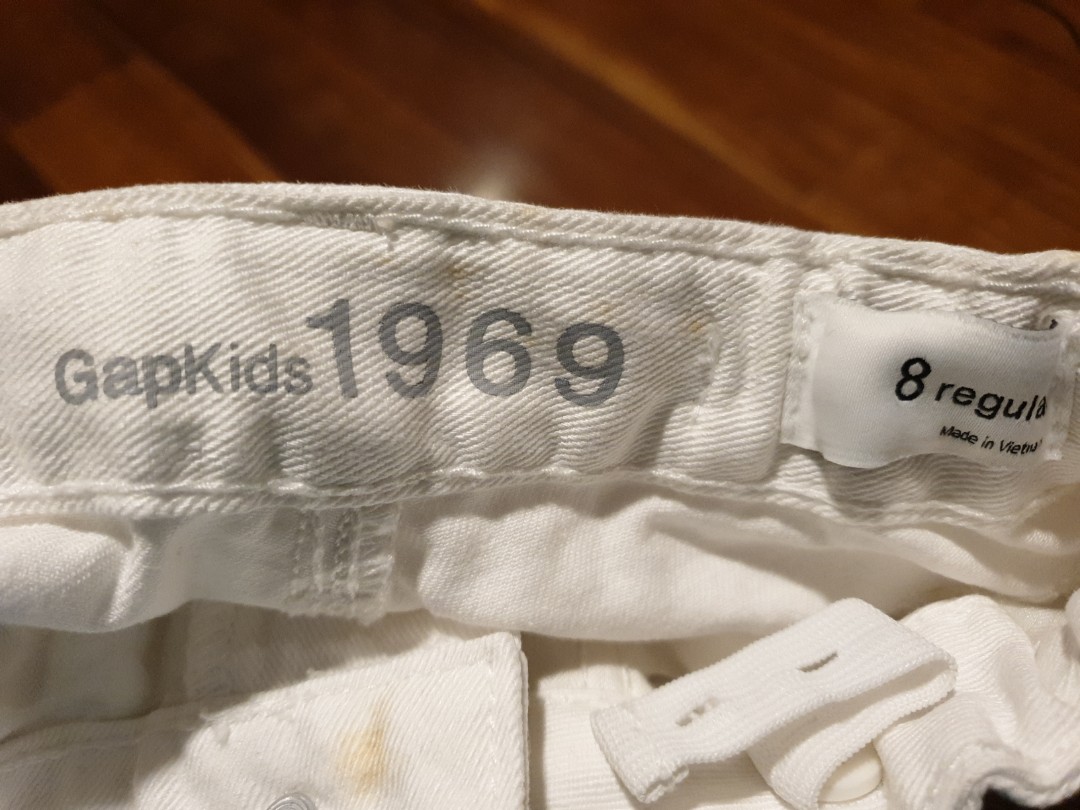 the gap white jeans
