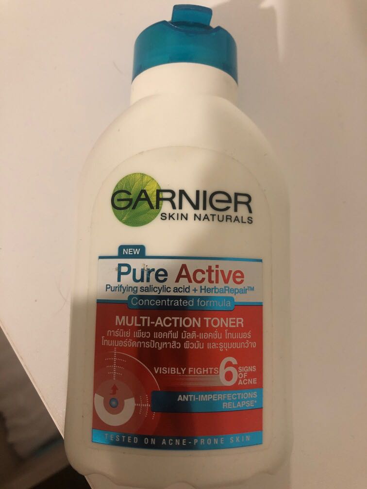 garnier anti acne toner