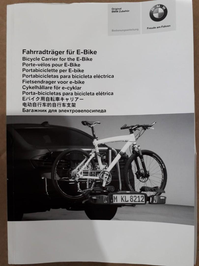 Genuine Bmw Rear Bike Rack Pro 2 0 Lhd Car Accessories