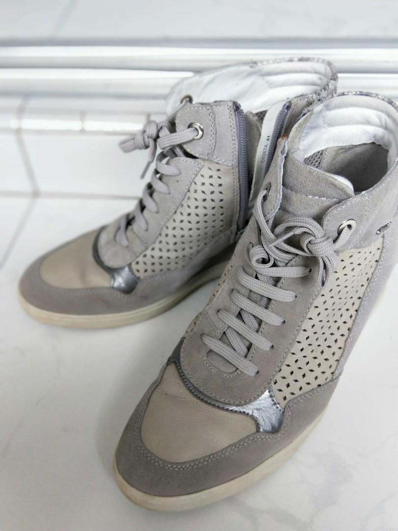 Geox new arrivals wedge sneaker