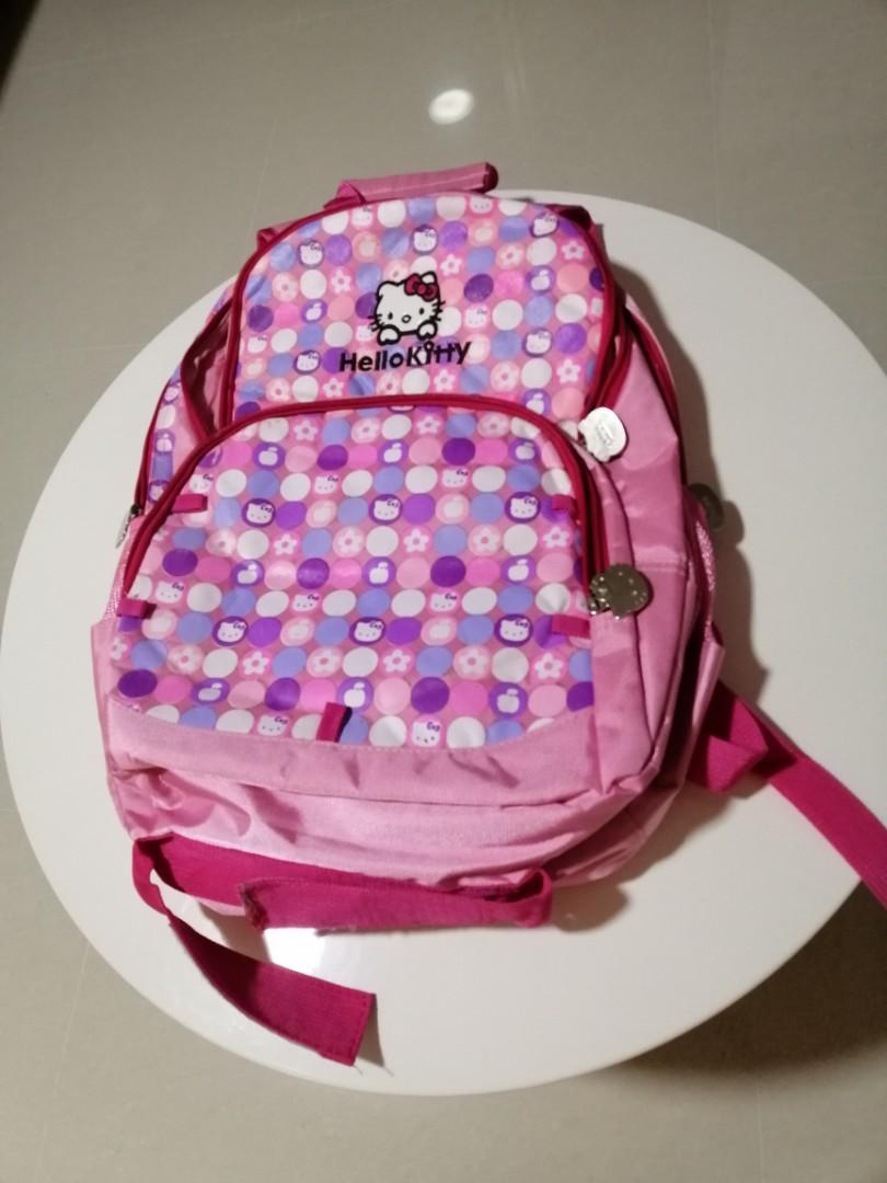 Hello kitty school bag @$39 only, Babies & Kids, Strollers, Bags & Carriers on Carousell Hello kitty school bag @$39 only, Babies & Kids, Strollers, Bags & Carriers on Carousell