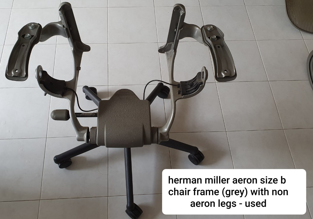 Spanien Reorganisere tredobbelt Herman Miller Aeron spare parts, Furniture & Home Living, Furniture, Chairs  on Carousell