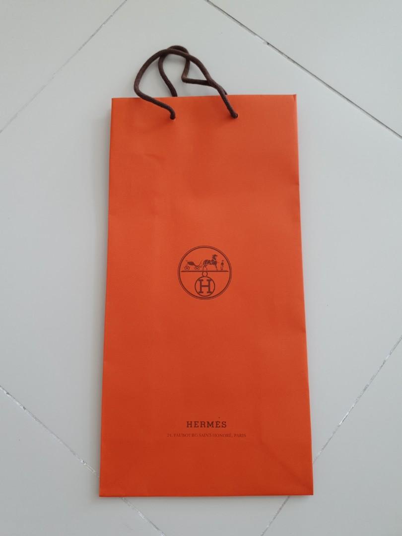 hermes gift bag
