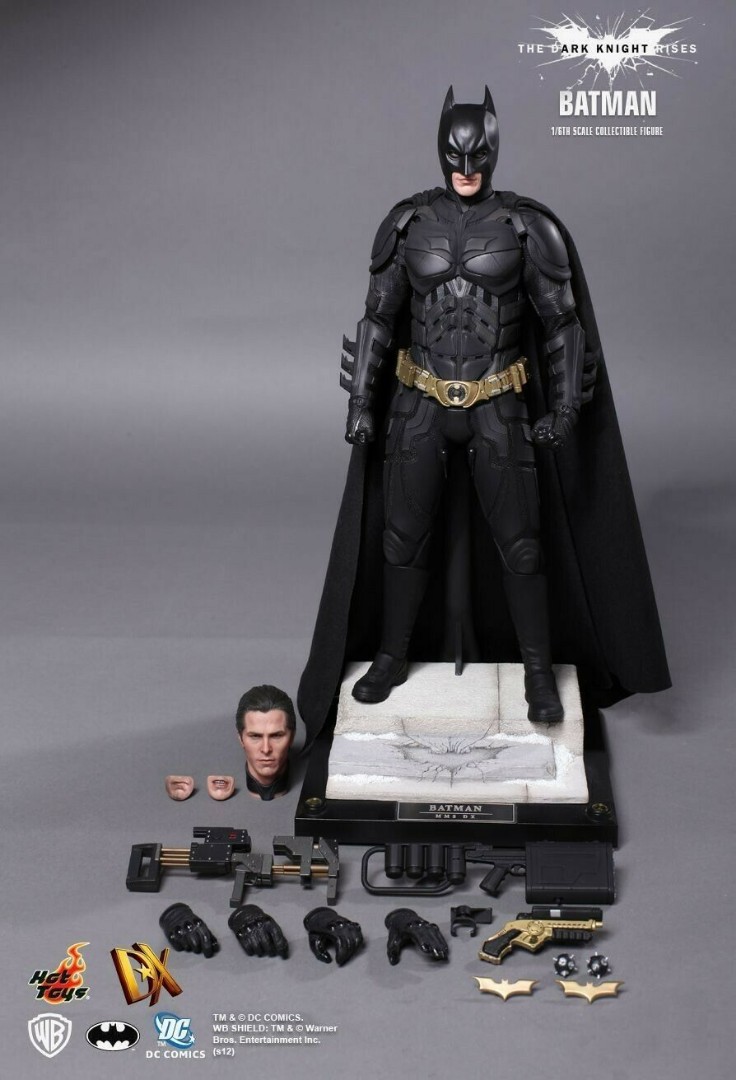 90% new 蝙蝠俠Hot Toys DX12 The Dark Knight Rises Batman - Bruce