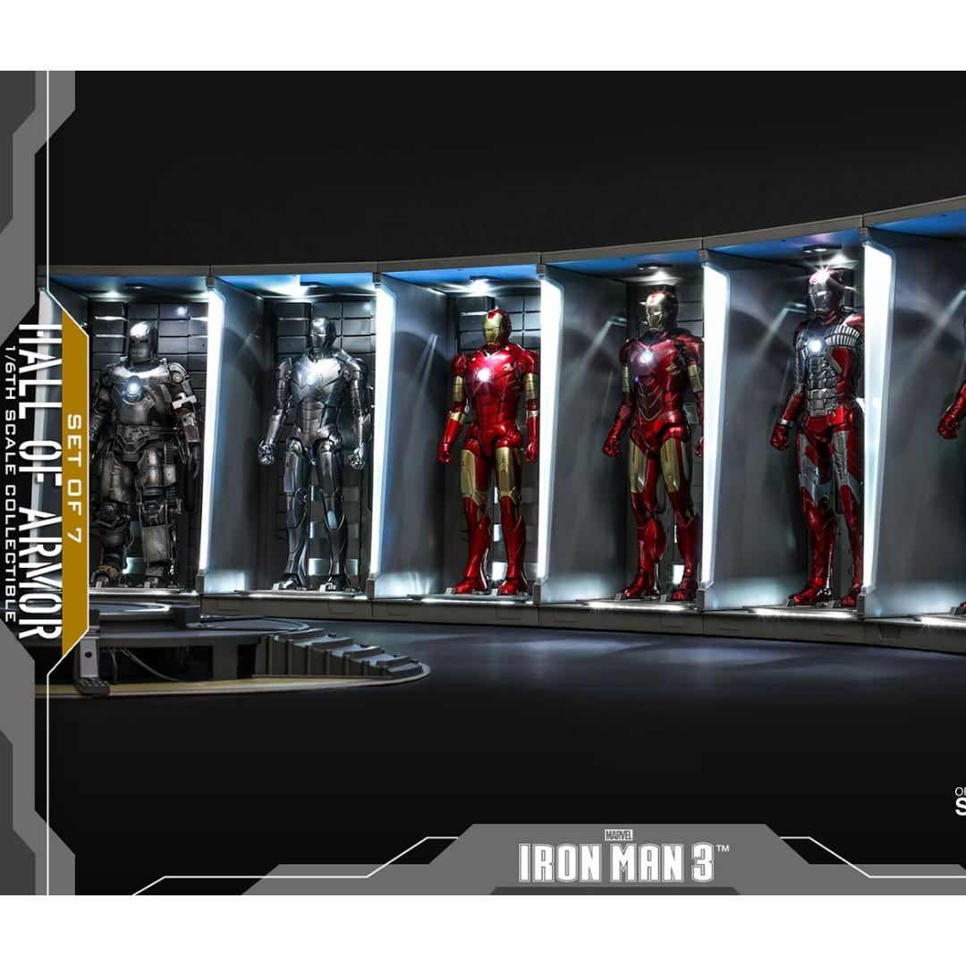 Hot toys hall of armor set of 7 shop
