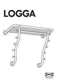 Ikea Clothes And Hat Hanger Rack Logga Furniture Others On Carousell