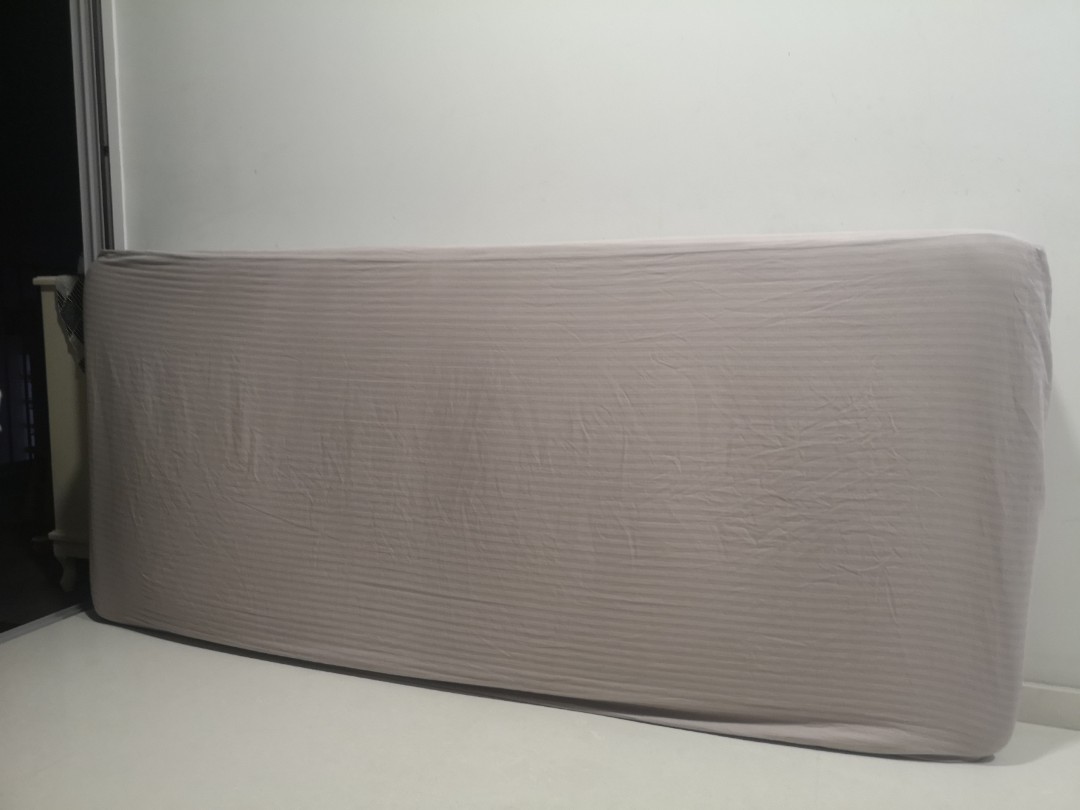 hamarvik sprung mattress firm dark beige