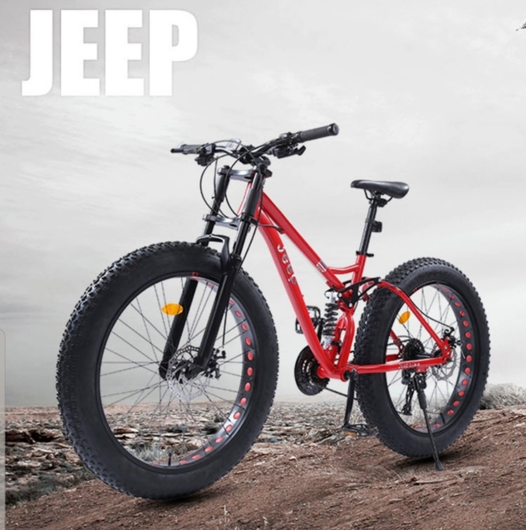 Jeep mountain bike, Bicycles & PMDs, Bicycles, Mountain Bikes on Carousell