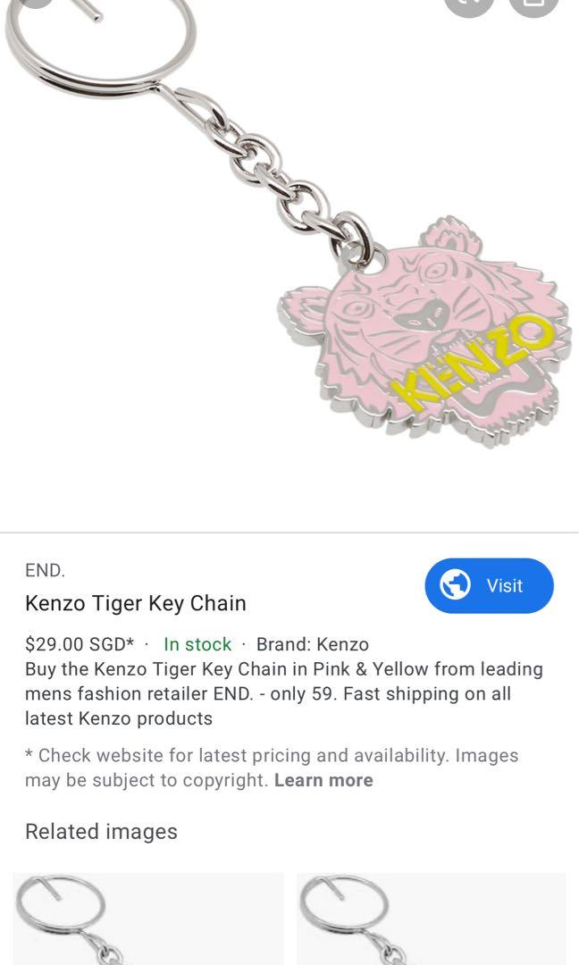 kenzo tiger keyring