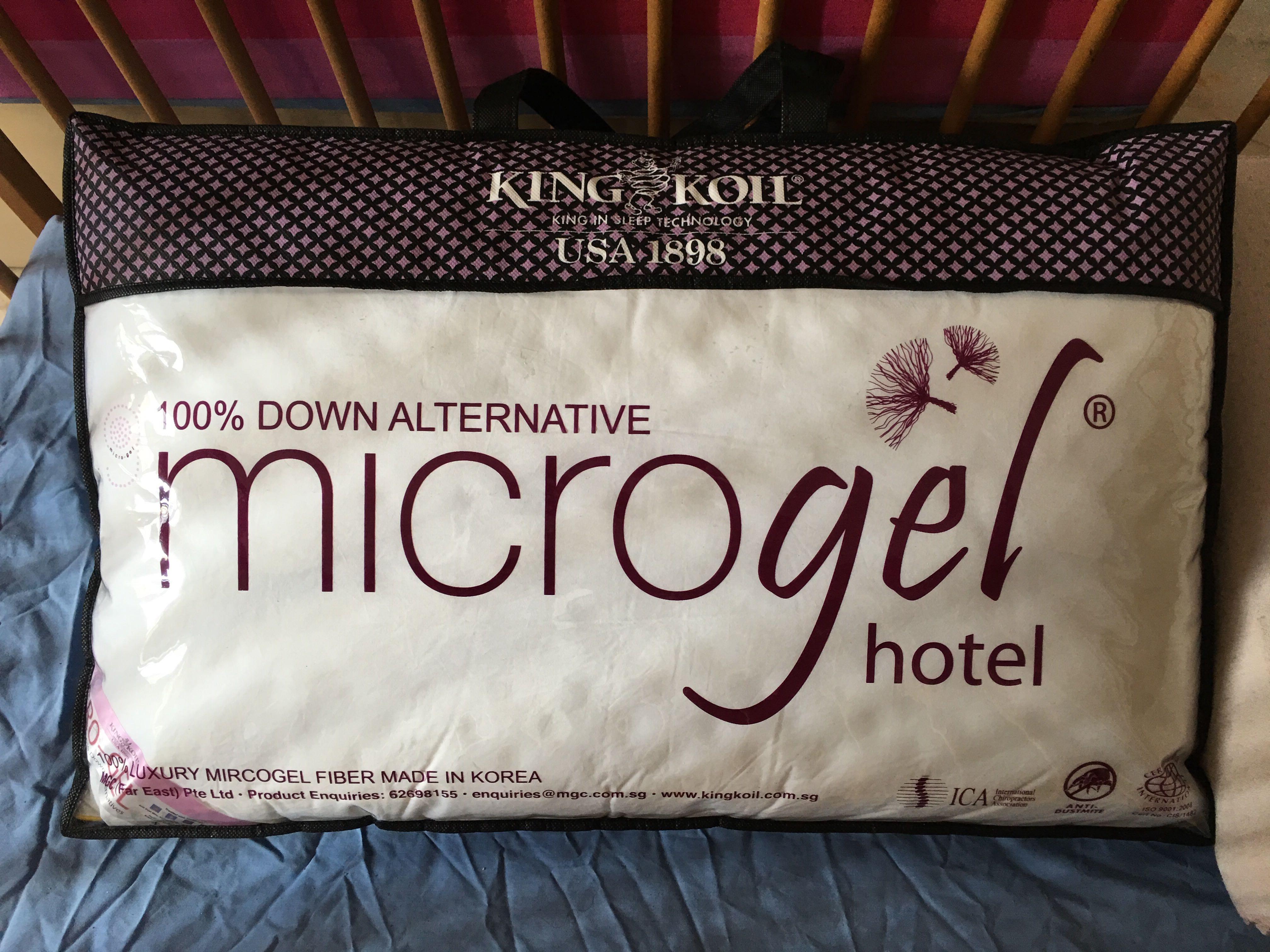 King koil hotel collection pillow sale