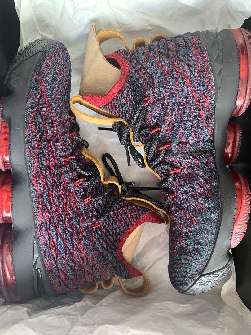 Lebron 15 DK atomic Teal Black Team Red Men s Fashion Footwear Sneakers on Carousell