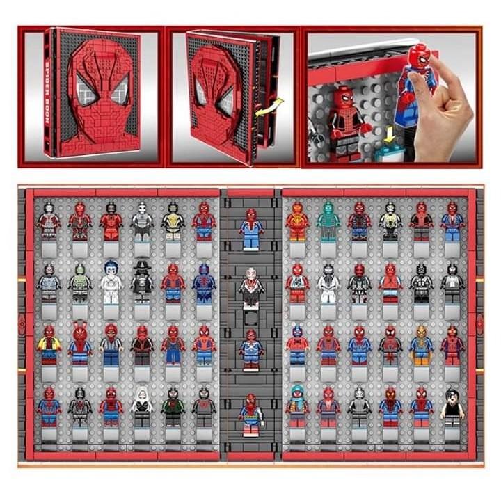 Spider man book hot sale lego